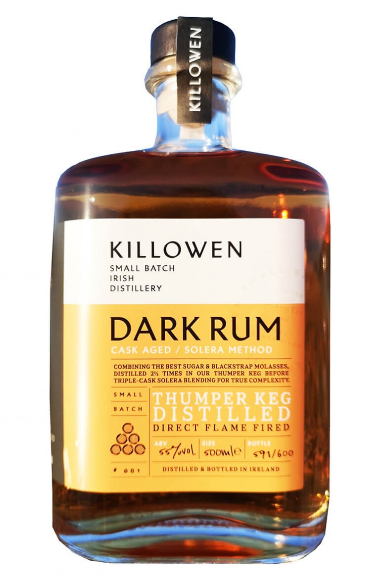 Killowen Small Batch Dark Rum 50cl